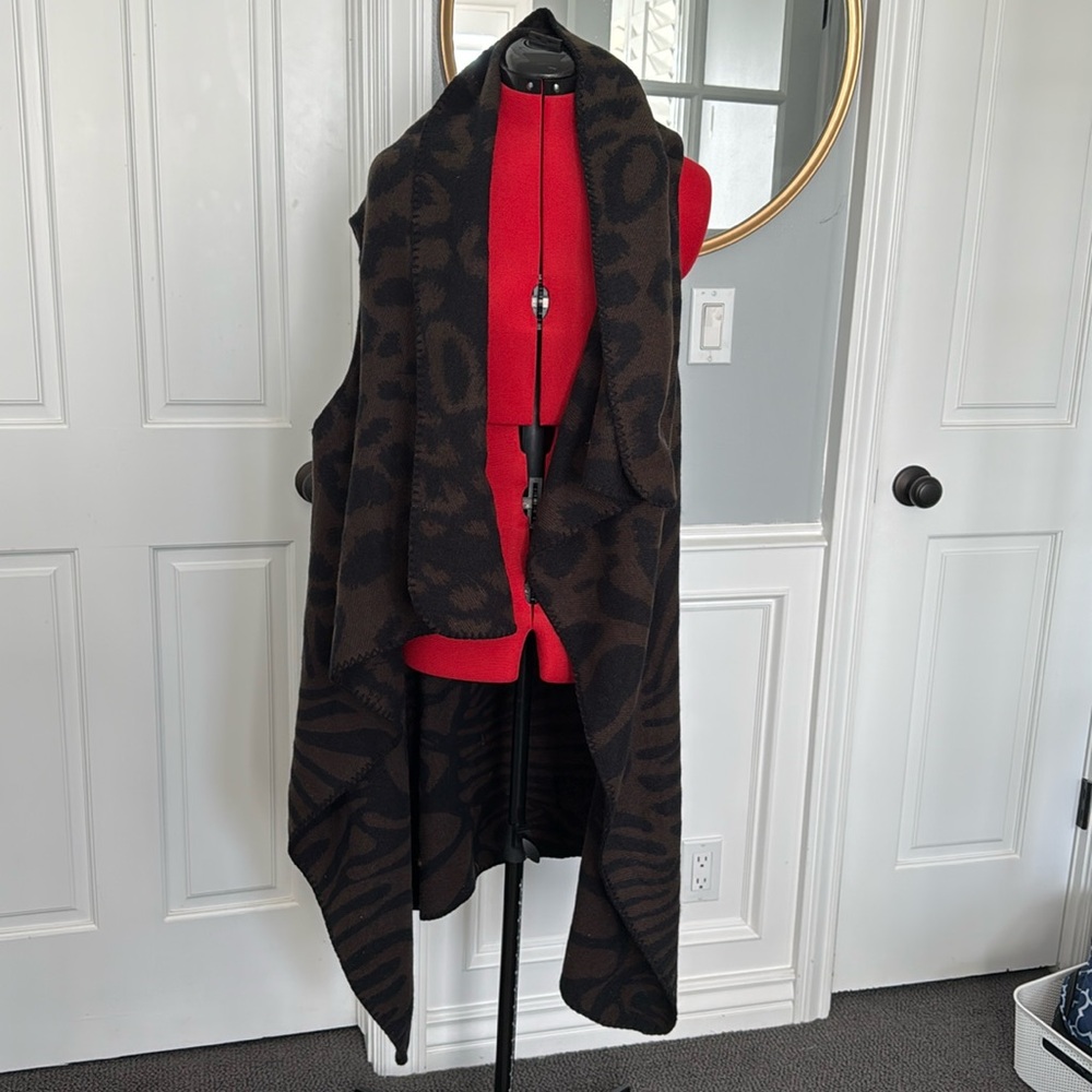 Marc Jacob’s animal print long vest